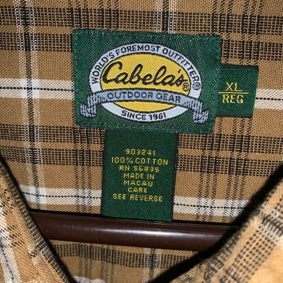 Cabelas Long sleeve xl button down men’s - Picture 2 of 6